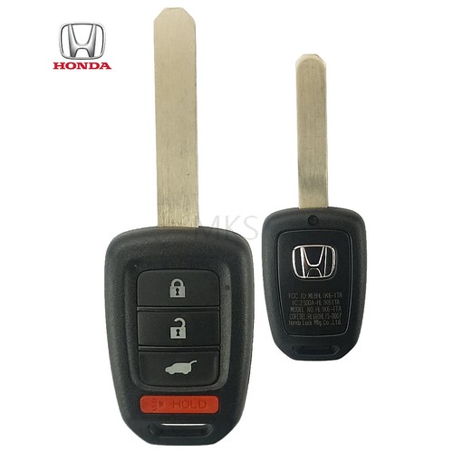 2014-2019 Honda CR-V / HR-V Remote Head Key 4 Button W/Hatch OEM – My ...