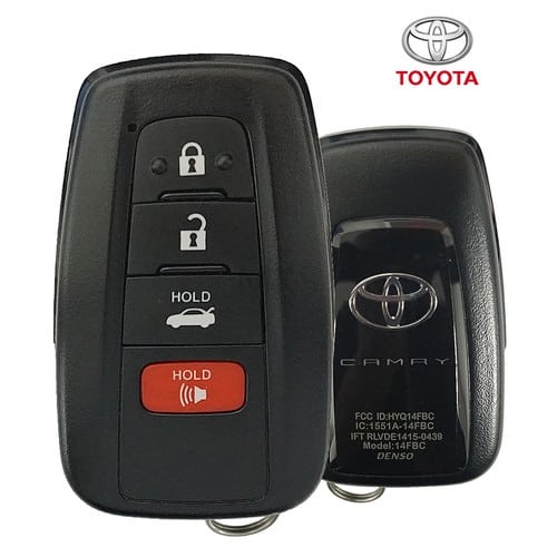 2018-2020 Toyota Camry Smart Key 4 Button OEM – My Key Supply