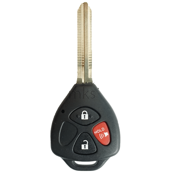 2009-2014 Toyota Matrix / Venza Remote Head Key 3 Button – My Key Supply