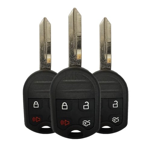 2007-2019 Ford Remote Head Key 4 Button (Bundle Of 3) – My Key Supply