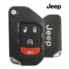 2018-2020 Jeep Wrangler Flip Key 4 Button ( OEM ) – My Key Supply